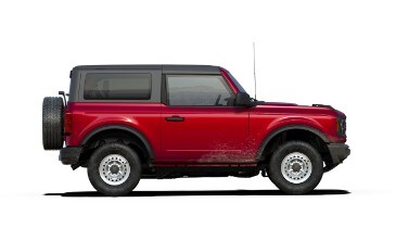 2021 Bronco Two-Door in Rapid Red